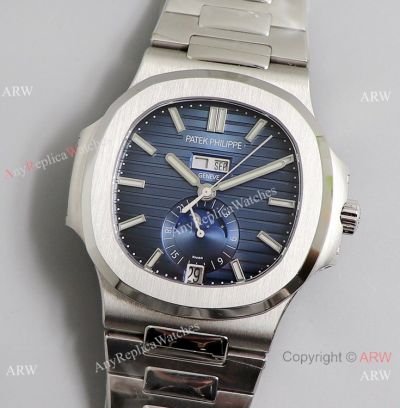 GR Factory Patek Philippe Nautilus Annual Calendar 5726 with Gradient Blue Dial